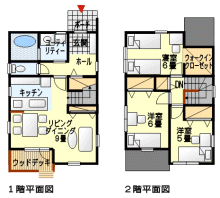 ２５～２９坪の間取り図集