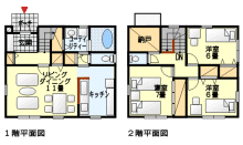 ３０～３４坪の間取り図集