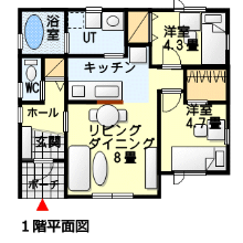 狭小・コンパクトの間取り図集