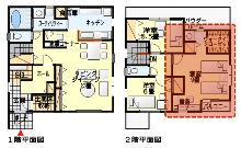 寝室重視の間取り図集