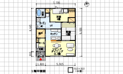 南玄関 間取り例 メリット デメリット解説付き間取り図集