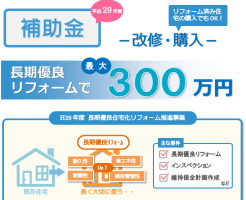 平成２９年度の長期優良住宅化リフォーム推進事業